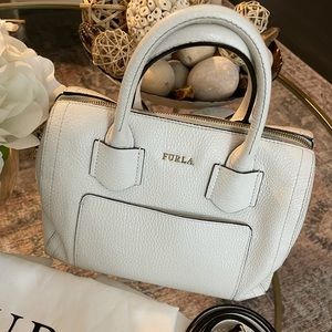Furla Satchel S Chalk with dustbag